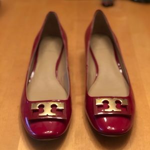 Tory Burch Red Low Heels